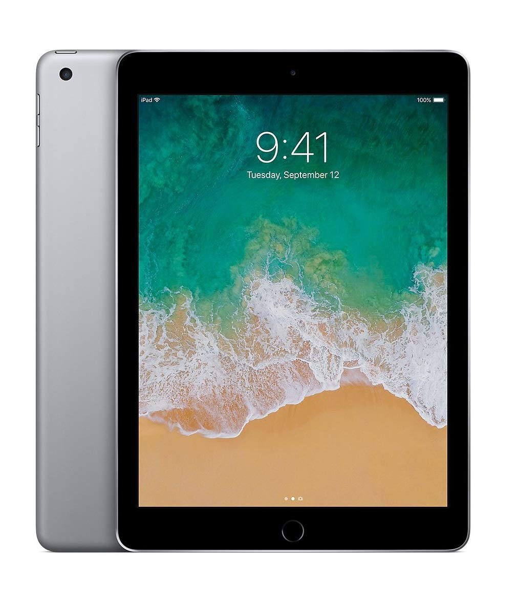 Apple iPad 5 (5th Gen) 32GB Wi-Fi, 9.7in - Space Gray - 1 Year